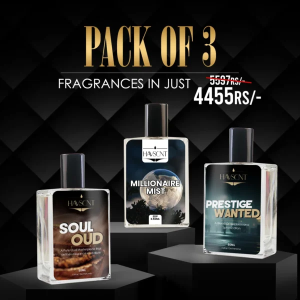 Custom Bundle Pack of 3 Perfumes | 50 ML